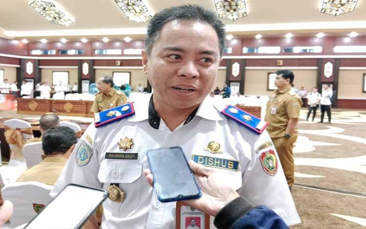 Kepala Dishub Kalteng Yulindra Dedy. (FOTO:FITRIA)