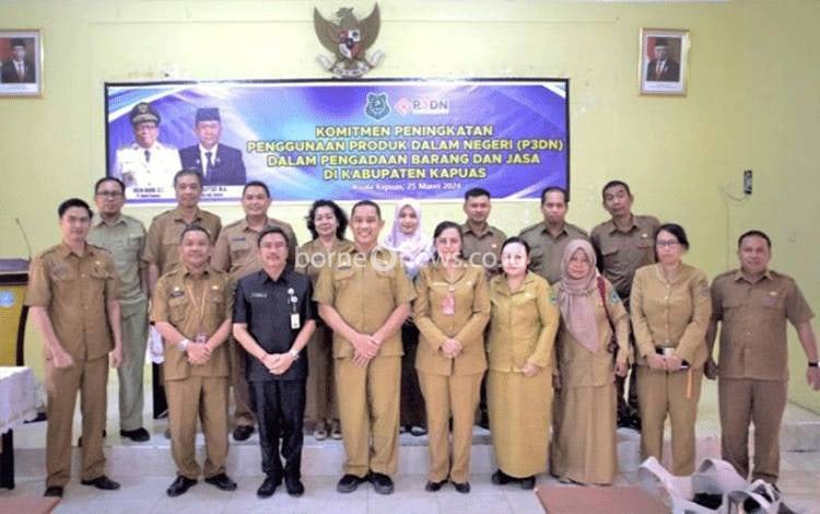 Pemkab Kapuas Berkomitmen Gunakan Produk Dalam Negeri