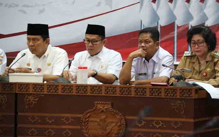 Pj Bupati Seruyan Ikuti Rakor Dengan Mendagri