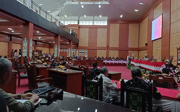 DPRD Palangka Raya Gelar Paripurna Hasil Reses