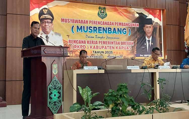 Hadiri Musrenbang Tingkat Kabupaten 2025, Ini Harapan Anggota DPRD Kapuas