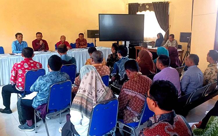 Dinas Pendidikan Seruyan Gelar Rakor Penetapan Muatan Lokal