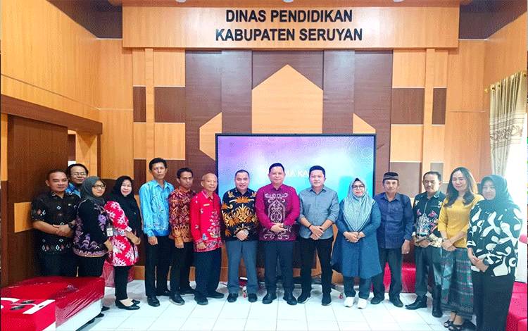 Disdik Seruyan Terima Kunjungan Anggota DPRD Kotim