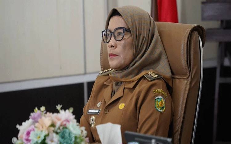 Pj Wali Kota Palangka Raya, Hera Nugrahayu. (FOTO: HUMAS)