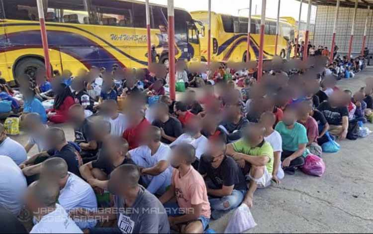 Malaysia Deportasi 386 WNI Tidak Miliki Izin Melalui Tawau ke Nunukan