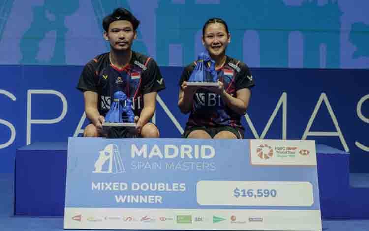Rinov/Pitha Jaga Asa Paris 2024 setelah Juarai Spain Masters
