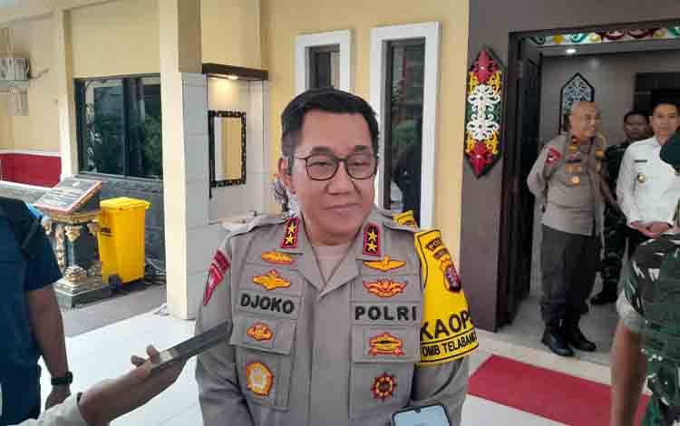 Kapolda Kalteng Irjen Pol Djoko Poerwanto. (FOTO: PATHUR)