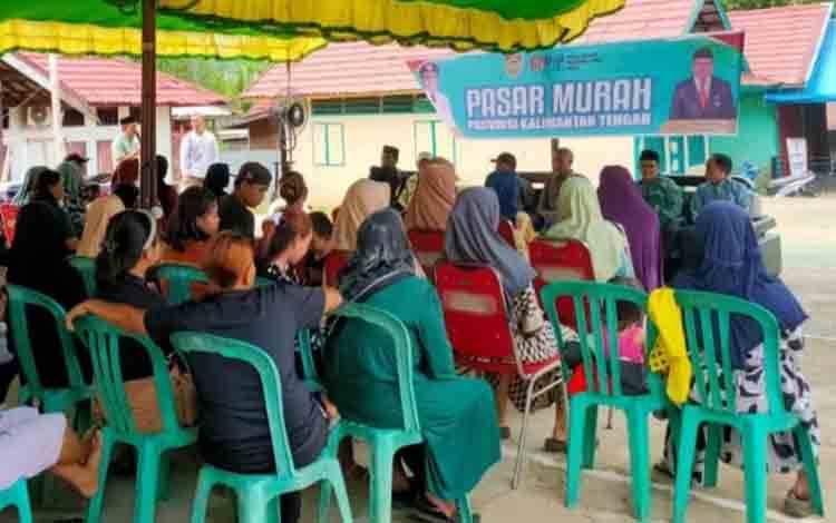 Tekan Inflasi, Pemprov Kalteng Gencarkan Pasar Murah