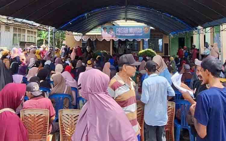 Wagub Kalteng: Pasar Murah Sebagai Upaya Meringankan Beban Masyarakat