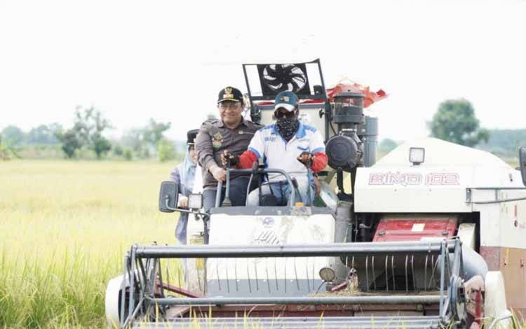 Wagub Kalteng Harap Optimalisasi Lahan Kuatkan Produksi Padi