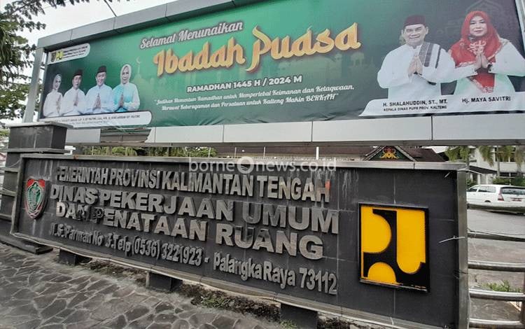 PUPR Kalteng Sediakan 40 Posko Mudik, Tangani Jalan Rusak