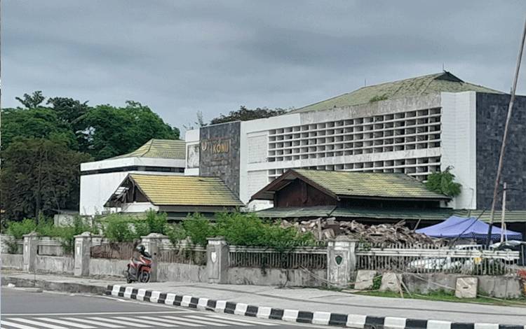 Gedung KONI Kalteng (Foto: MARINI)