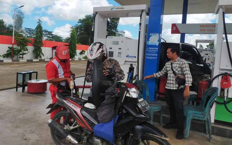 Satreskrim Polres Seruyan Imbau SPBU Tidak Lakukan Kecurangan