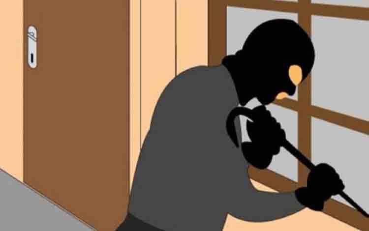 Ditinggal Pergi, Rumah Perempuan di Sampit Dibobol Pencuri