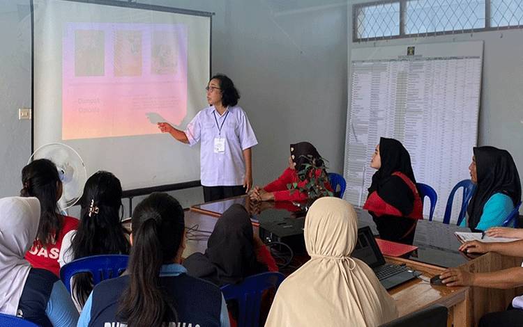 Penyuluhan Dampak Narkoba Bagi Kesehatan Sasar WBP Perempuan Rutan Kapuas