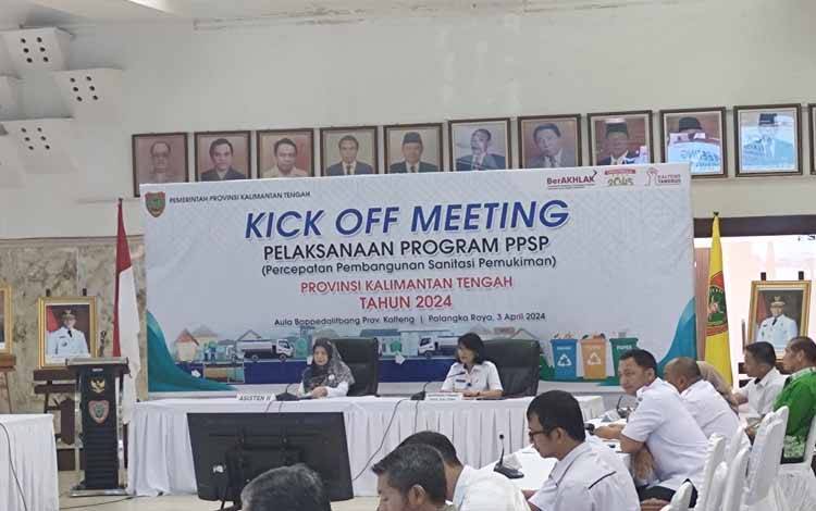 Program PPSP Targetkan Kabupaten Gunung Mas dan Barito Utara