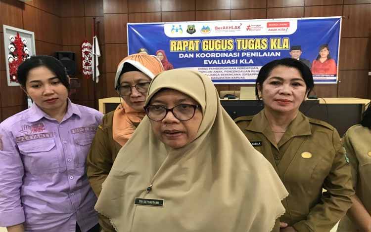 Perlu Kerja Sama dan Kolaborasi Lintas Sektor Wujudkan KLA di Kapuas
