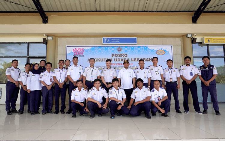 Bandara Kuala Pembuang Bentuk Posko Angkutan Udara Lebaran