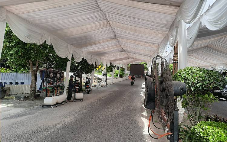 Puluhan Personel Diterjunkan Amankan Buka Puasa Bersama di Kediaman H Abdul Rasyid AS