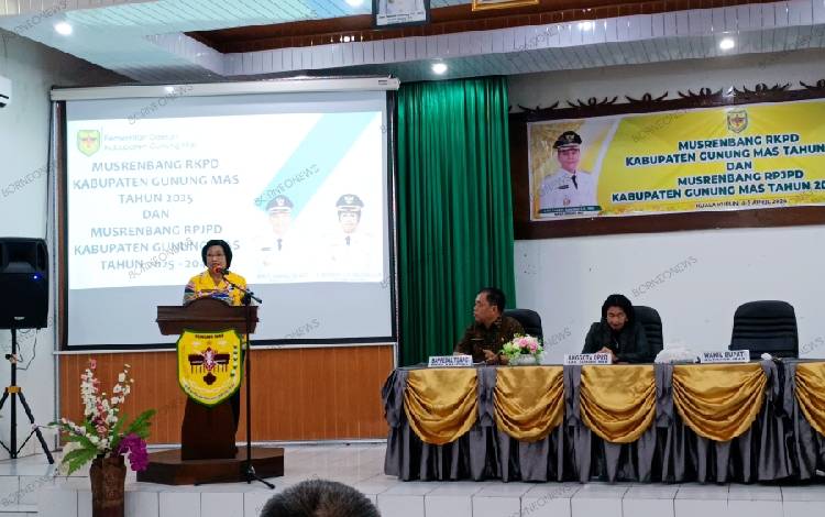 Ini Prioritas Pembangunan di Kabupaten Gunung Mas 2025