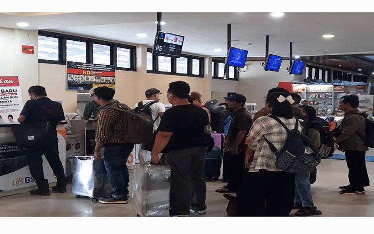 Mudik 2024, Bandara Iskandar Pangkalan Bun Terima Ekstra Flight dan Carter Fligh