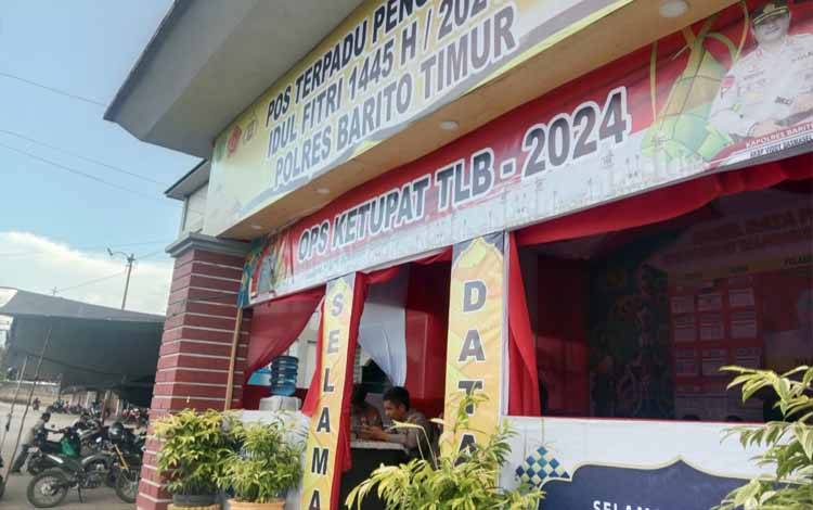 Polres Barito Timur Siapkan 3 Pos Pengamanan dan Pelayanan Mudik Lebaran 1445 H