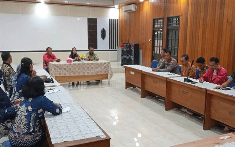 Tim Seleksi Paskibraka Kapuas Rakor Teknis, ini Tujuannya