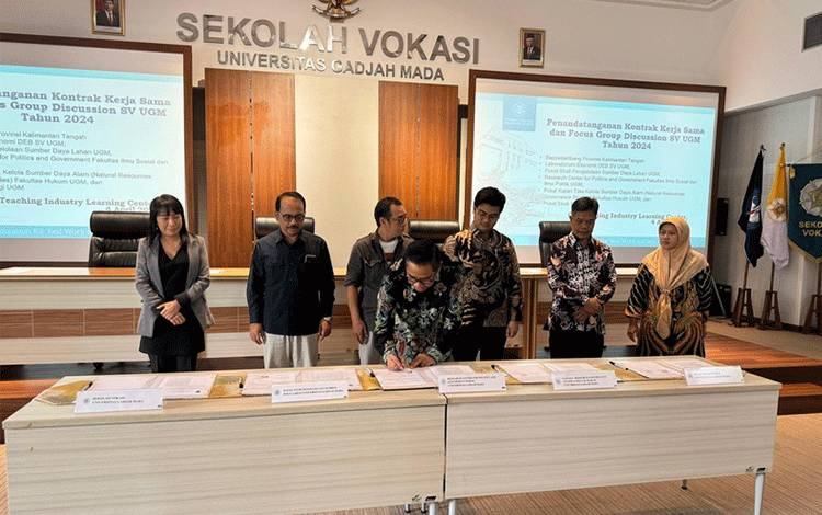 Bappedalitbang Kalteng Jalin Kerja Sama ITB dan UGM