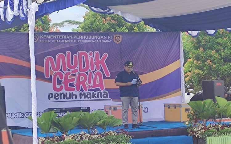 Wagub Kalteng Apresiasi Peran Kemenhub Sukseskan Program Perbantuan Mudik Gratis