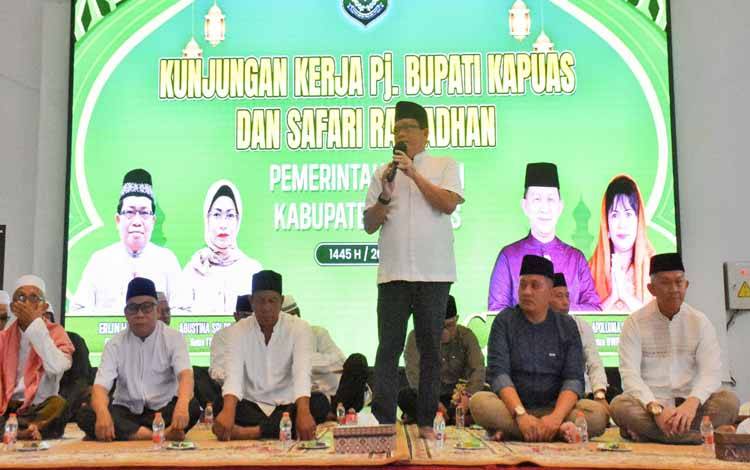 Pemkab Kapuas akan Selalu Perhatikan dan Adakan Kegiatan Keagamaan