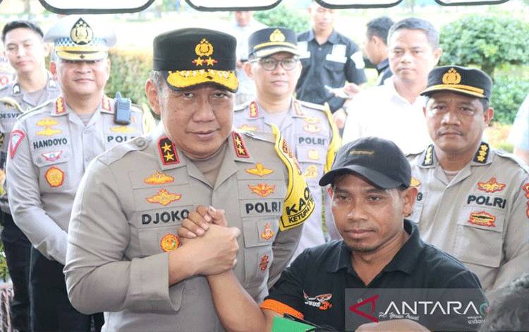 Kapolda: Pemudik di Kalteng Diminta Berhati-hati Dalam Perjalanan