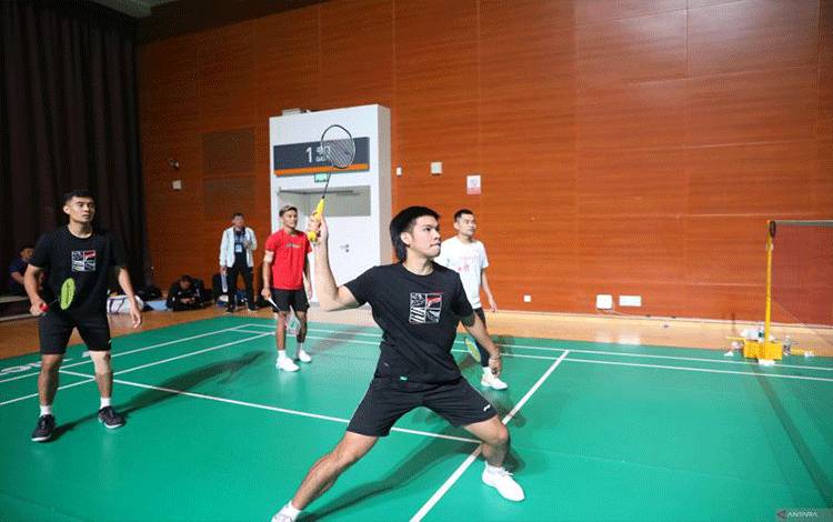 Para Pemain Indonesia Latihan Perdana di Birmingham Jelang All England