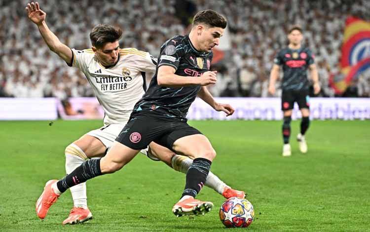 6 Gol Warnai Laga Real Madrid Kontra Manchester City