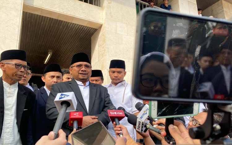 Menag: Idul Fitri Momen Perkokoh Persatuan Usai Kontestasi Politik