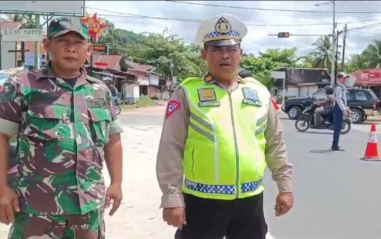 Arus Lalu Lintas Jalan Tjilik Riwut Kilometer 31 Terpantau Ramai
