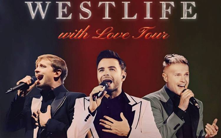 Poster konser Westlife di Yogyakarta tahun ini. (ANTARA/HO-Otello Asia)