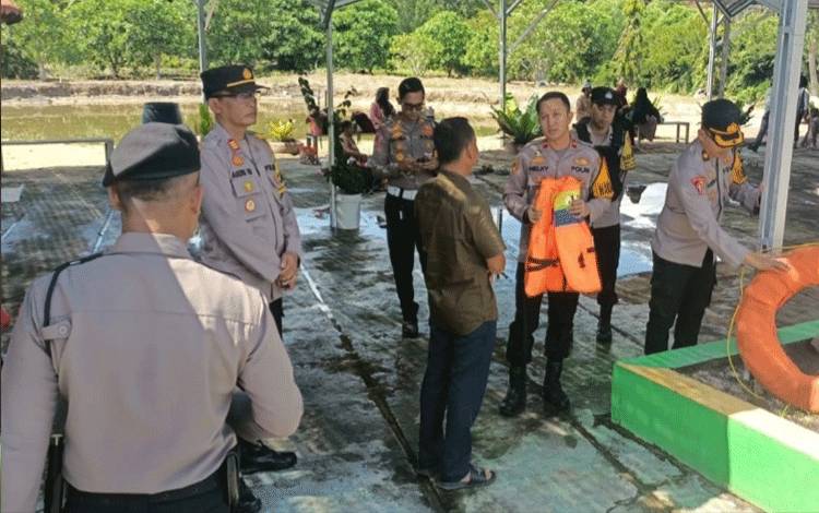 Wakapolres Kobar Cek Lokasi Agrowisata Pastikan Kondisi Aman