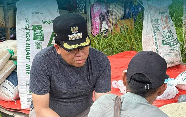 Pj Bupati Kapuas Tinjau Pasar Tradisional, Ini Tujuannya