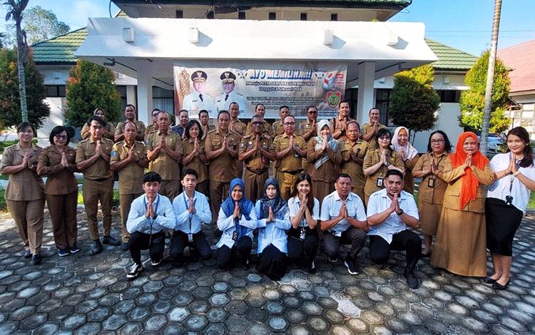 Pegawai Kesbangpol Awali Bulan Syawal dengan Silaturahmi