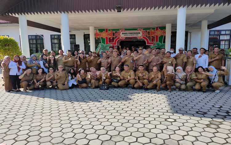 Disbun Kalteng Laksanakan Mandat Gubernur Gelar Apel Besar dan Halal Bi Halal