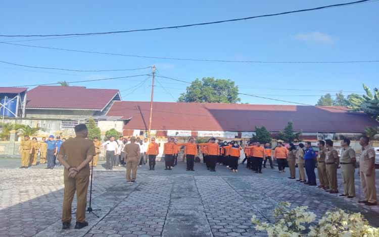 BPBPK Kalteng Laksanakan Apel Besar dan Tingkatkan Kinerja Pegawai