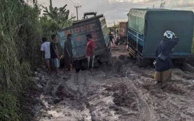 Pemkab Seruyan Segera Tangani Kerusakan Jalan Antarkecamatan
