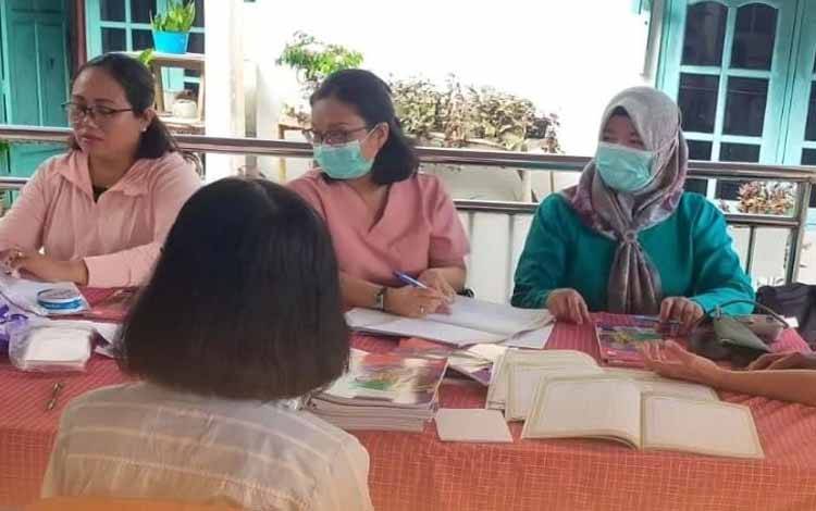 UPT Puskesmas Bukit Hindu Kunjungi Posyandu Lansia Jalan Sesep Madu Pasca Lebaran