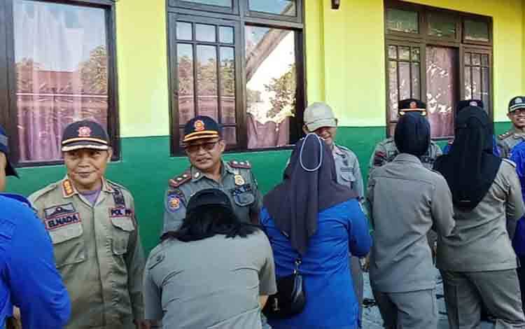 Satpol PP dan Damkar Kapuas Gelar Apel Kesiapan Anggota Sekaligus Halal Bihalal