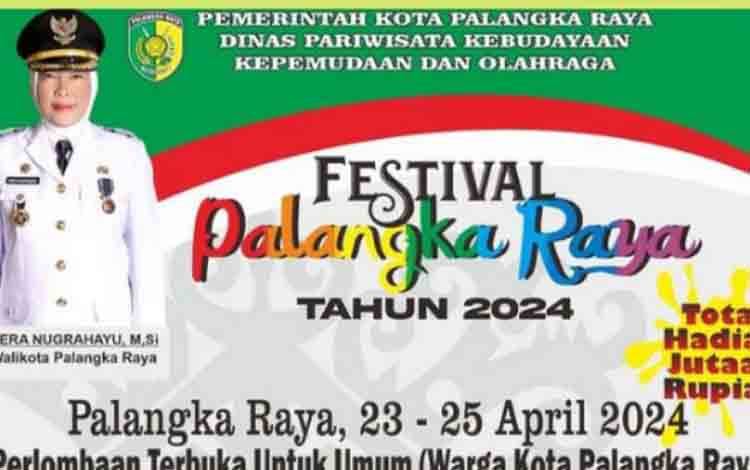 Festival Budaya Palangka Raya Digelar Akhir Bulan Ini