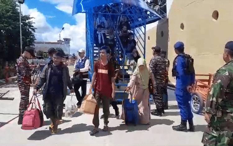 Arus Balik, 4 Ribu Orang Lebih Masuk Lewat Pelabuhan Panglima Utar Kumai