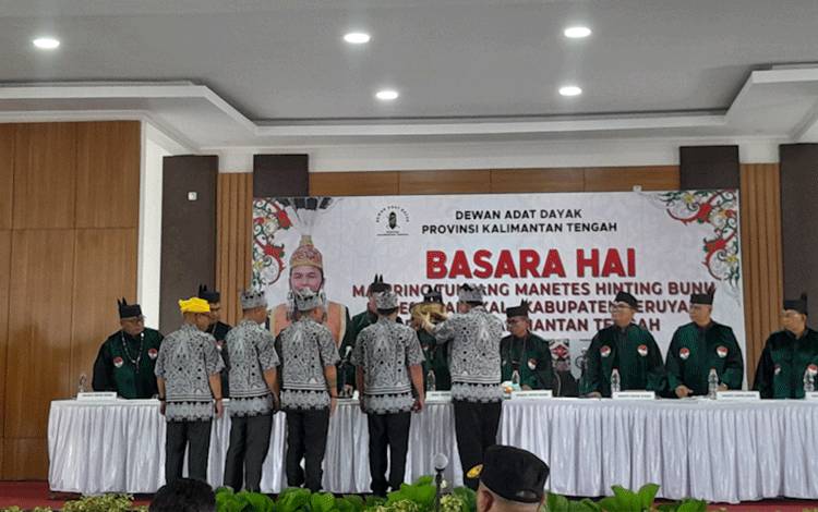 Basara Hai? tragedi Desa Bangkal dilaksanakan di Aula Hindu Kaharingan Center Palangka Raya, pada Jumat 19 April 2024 (Foto:MARINI)