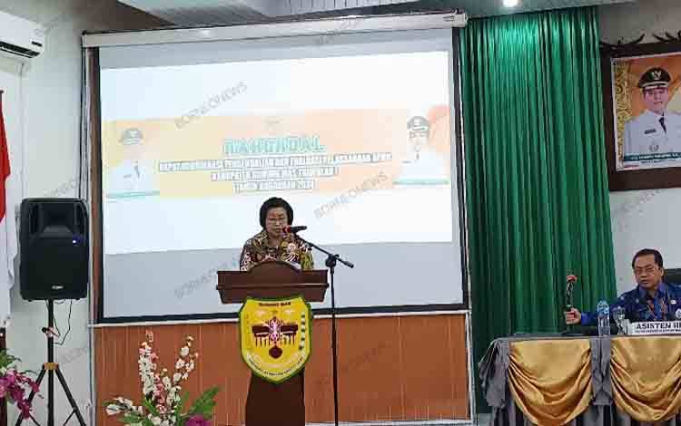 Realisasi APBD Kabupaten Gunung Mas pada Triwulan I TA 2024 Belum Capai Target
