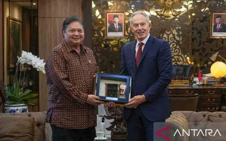 Airlangga dan Blair Bahas Pentingnya Jaga Indo-Pasifik Bebas Konflik