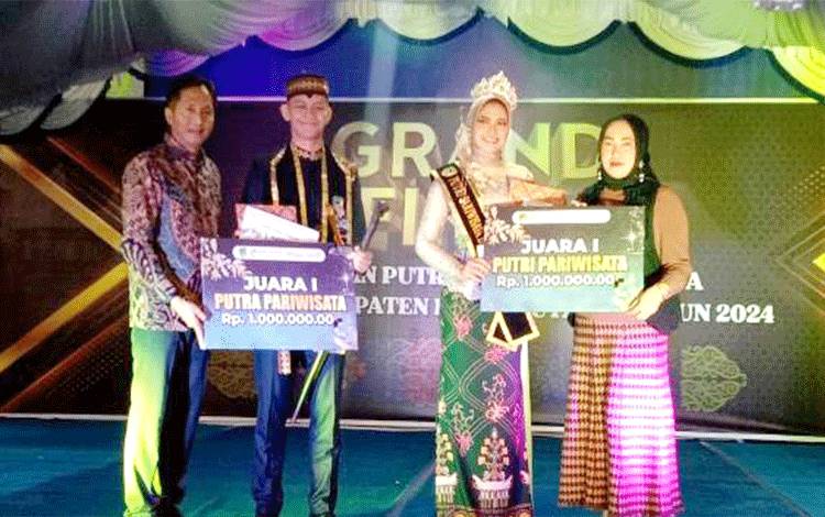 Duta Pariwisata Barito Utara 2024 Diraih Pelajar SMAN 1 dan Mahasiswi Uniska